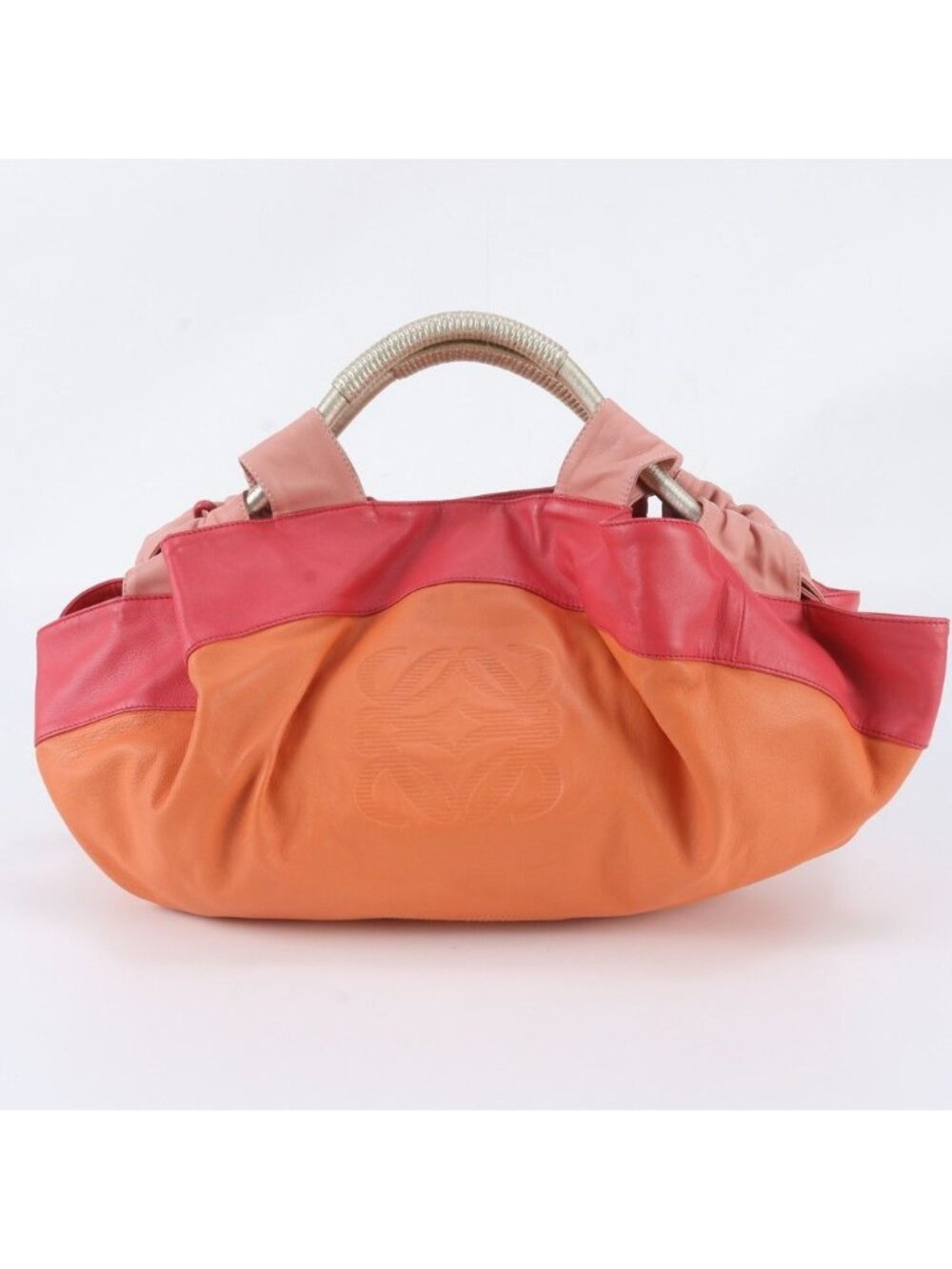 Loewe Nappa Aire Anagram Leather Handbag Tote